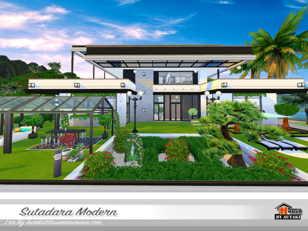 Sutadara Modern House by autaki from TSR