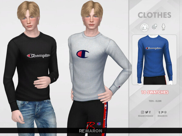Sweater for Men 01 by remaron from TSR