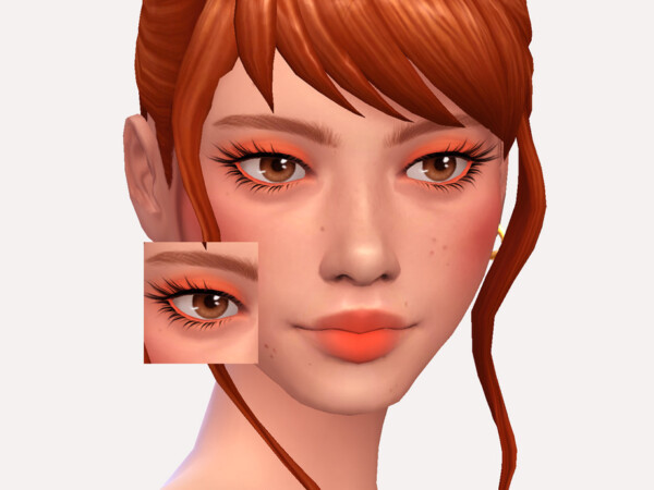 Sweet Peach Eyeshadow by Sagittariah from TSR