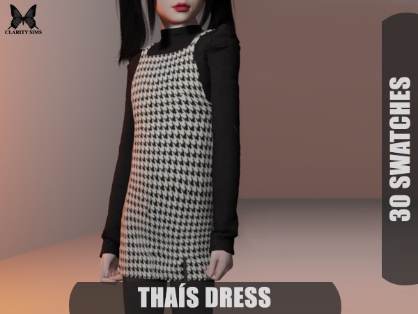 Thais Dress from Clarity Sims