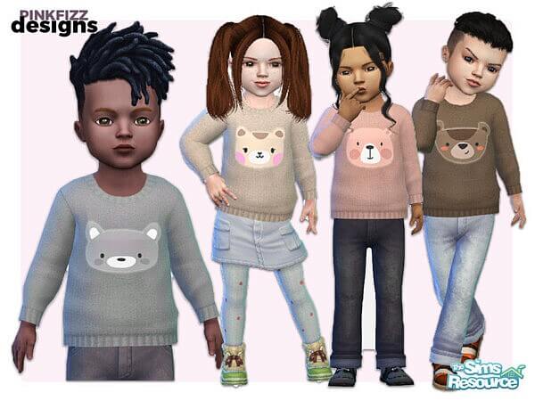 Animal Sweater by Pinkfizzzzz from TSR