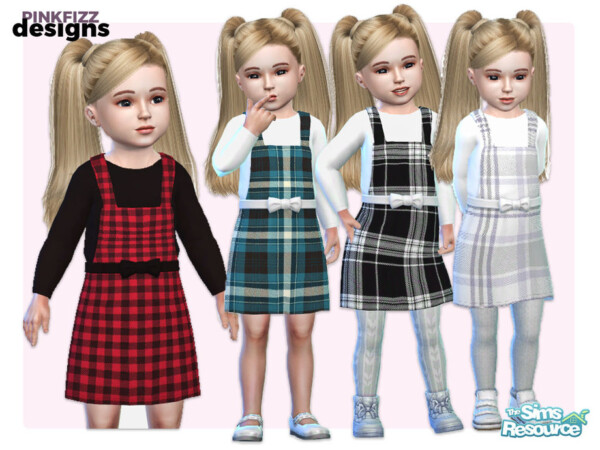 Tartan Pinafore  by Pinkfizzzzz from TSR