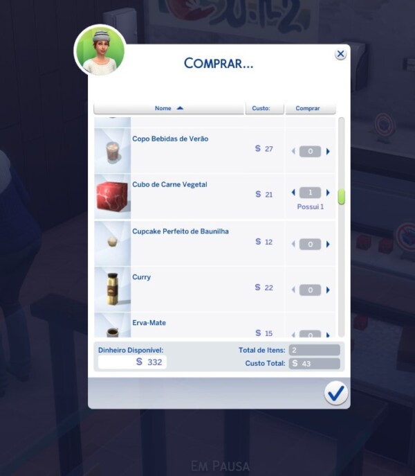 Vegetal meat cube can be sold on retail lots and storage on retail fridge by trendorina from Mod The Sims