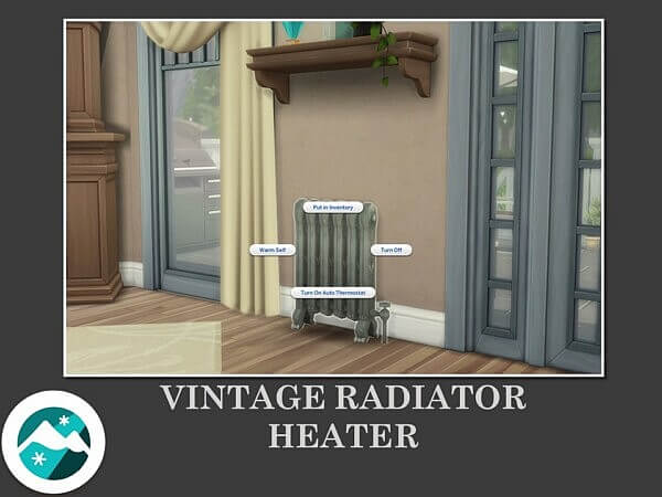 Vintage Radiator Heater by Teknikah from Mod The Sims
