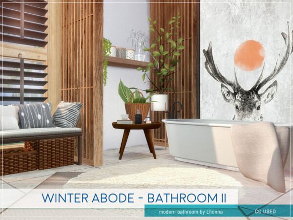 Winter Abode Bathroom II by Lhonna from TSR