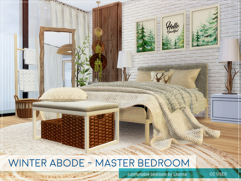 Winter Abode Master Bedroom by Lhonna from TSR