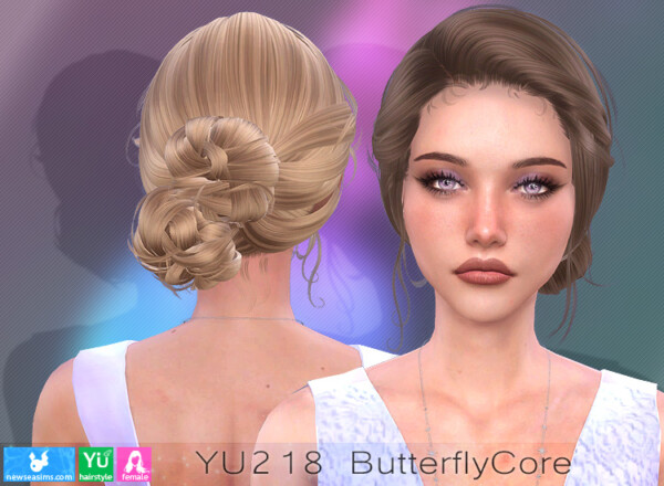 YU218 Butterfly Core Donation Hair from NewSea