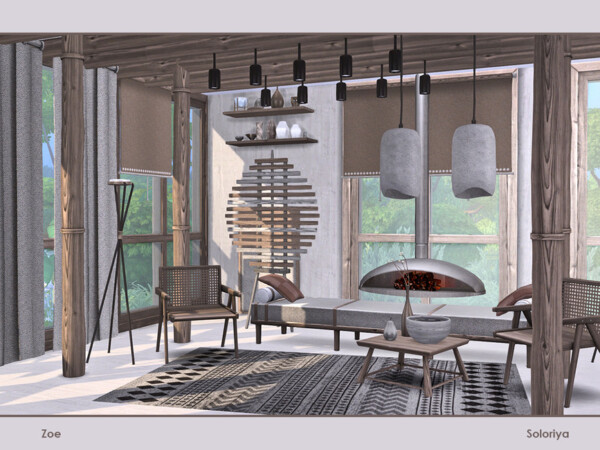 Zoe Livingroom by soloriya from TSR