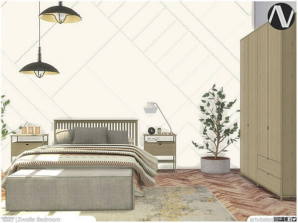 Zwolle Bedroom by ArtVitalex from TSR