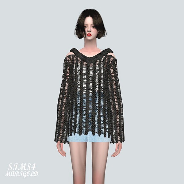 ST Mesh Sweater from SIMS4 Marigold