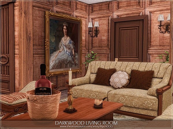 Darkwood Living Room by MychQQQ from TSR