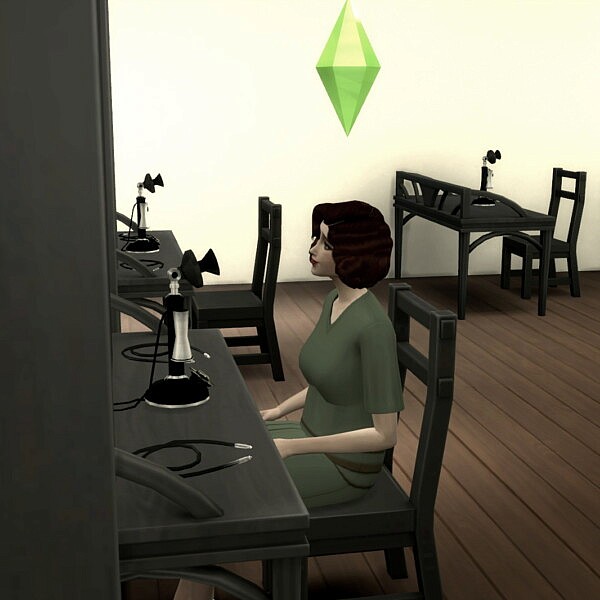 Switchboard Operator Vintage Career by Alpha Waifu from Mod The Sims