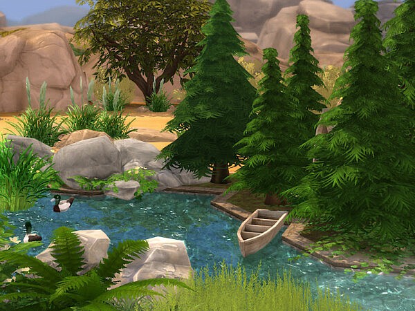 Stoneage Second Home from KyriaTs Sims 4 World