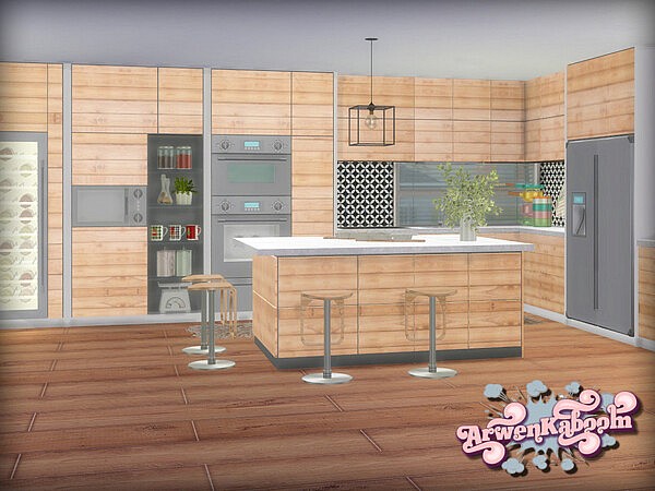 Frosted Grove Kitchen II by ArwenKaboom from TSR
