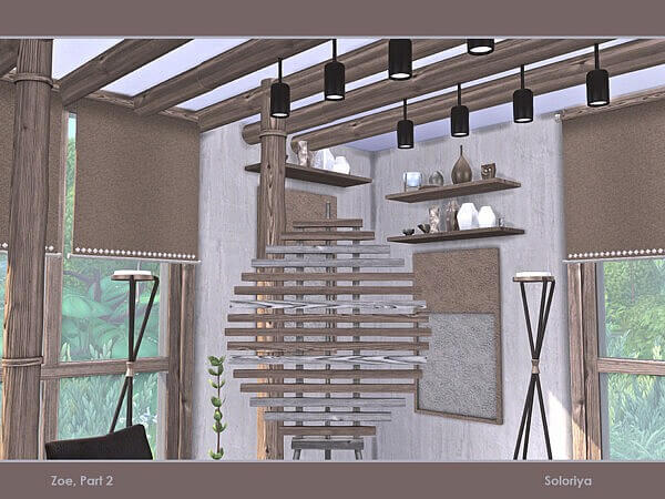 Zoe Livingroom part 2 by soloriya from TSR