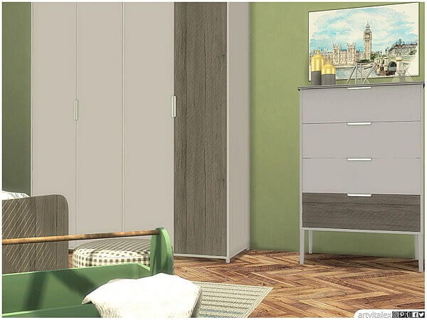 York Young Bedroom by ArtVitalex from TSR