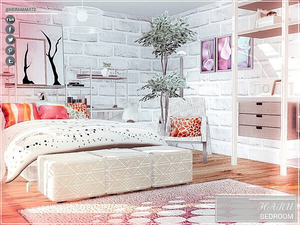 Haru Bedroom by Moniamay72 from TSR