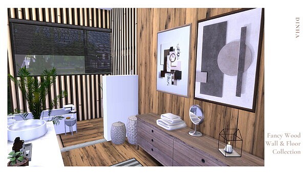 Fancy Wood Wall and Floor from Dinha Gamer