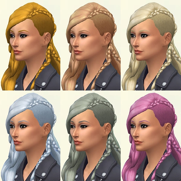 Eliah Hair from Sims Artists