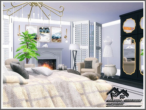 Amanda Bedroom by marychabb from TSR