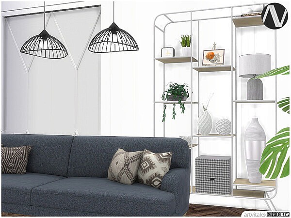 Downey Living Room by ArtVitalex from TSR