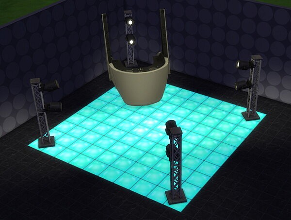 Dancin Glass Floor Tile by simmytime from Mod The Sims