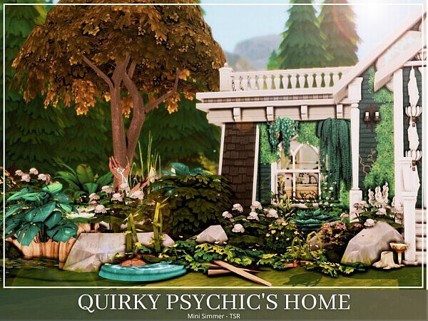 Quirky Psychics home by Mini Simmer from TSR