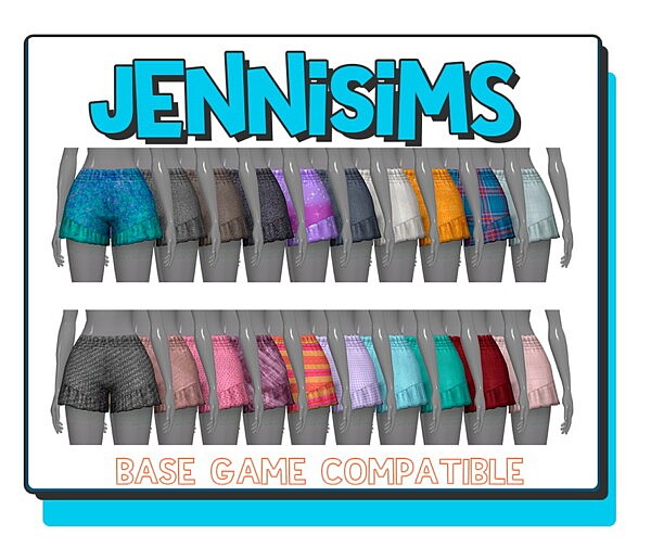 Ruffled Shorts from Jenni Sims