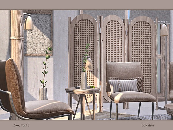 Zoe Livingroom part 3 by soloriya from TSR