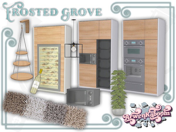 Frosted Grove Kitchen III by ArwenKaboom from TSR