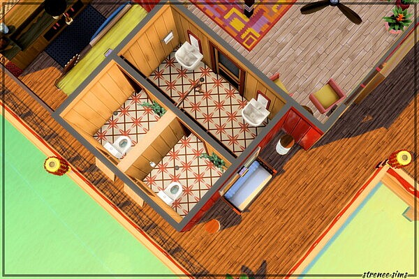 The Angry Anchovy Restaurant from Strenee sims