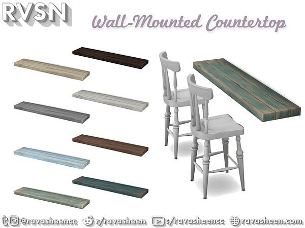 Over The Counter Countertops by RAVASHEEN from TSR