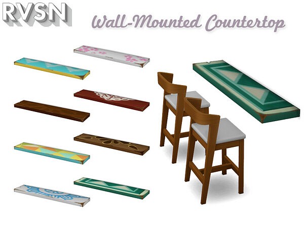 Over The Counter Countertops by RAVASHEEN from TSR