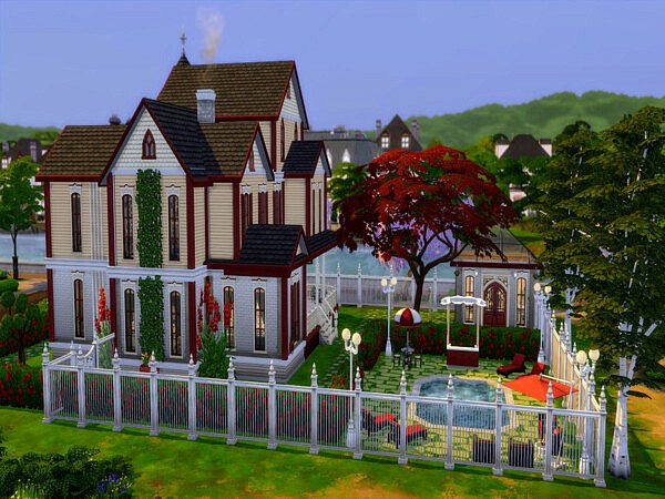 Victorian V4 Haunted Home by LJaneP6 from TSR