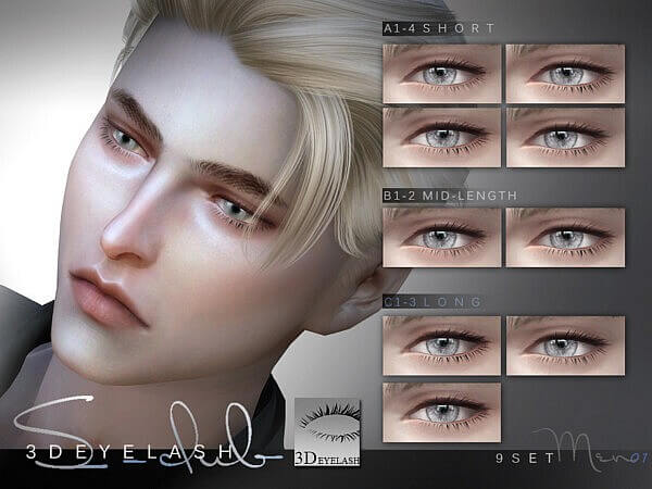 3D Eyelashes MV1