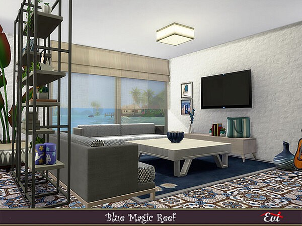 Magic blue reef villa by evi from TSR