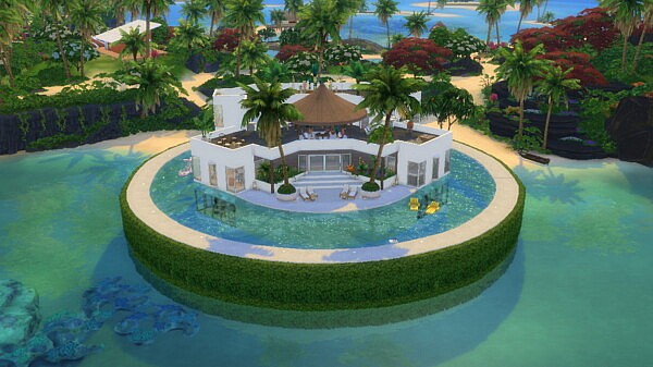 Blue Pearl Villa by Bellusim from Mod The Sims