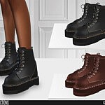 633 Leather Boots sims 4 cc