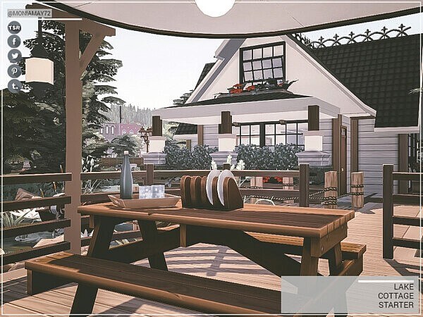 Lake Cottage Starter Home by Moniamay72 from TSR
