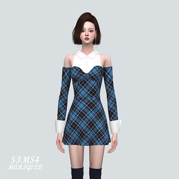 ST 7 Mini Dress V2 from SIMS4 Marigold