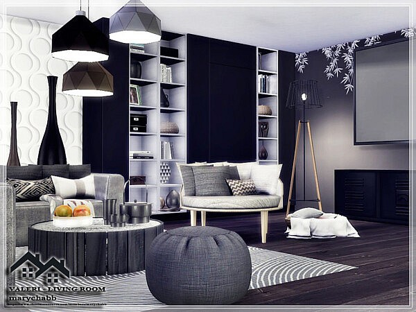 Valeri Living Room by marychabb from TSR