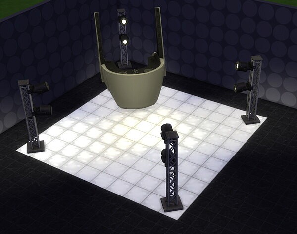 Dancin Glass Floor Tile by simmytime from Mod The Sims