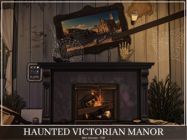 Haunted Victorian Manor by Mini Simmer from TSR