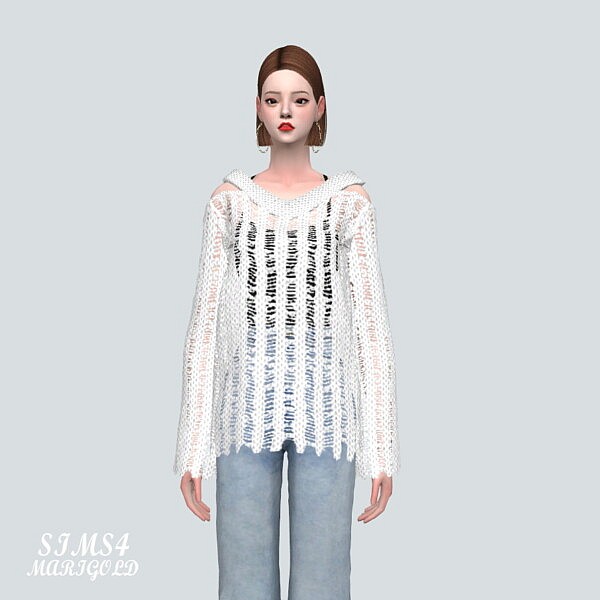 ST Mesh Sweater from SIMS4 Marigold