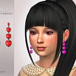 Adora Child Earrings Sims 4 CC