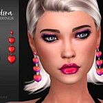 Adora Earrings Sims 4 CC