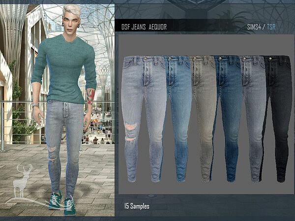 Jeans Aequor by DanSimsFantasy from TSR