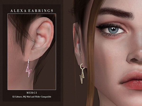 Alexa Earrings by Merci from TSR