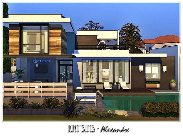 Alexandre House Sims 4 CC