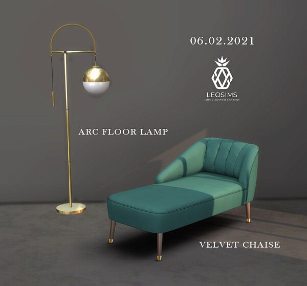 Arc Floor Lamp from Leo 4 Sims